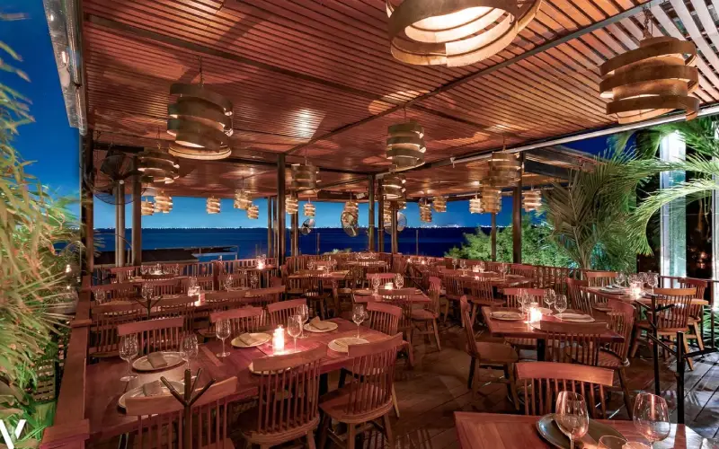 c restaurante cena vista mar cancun